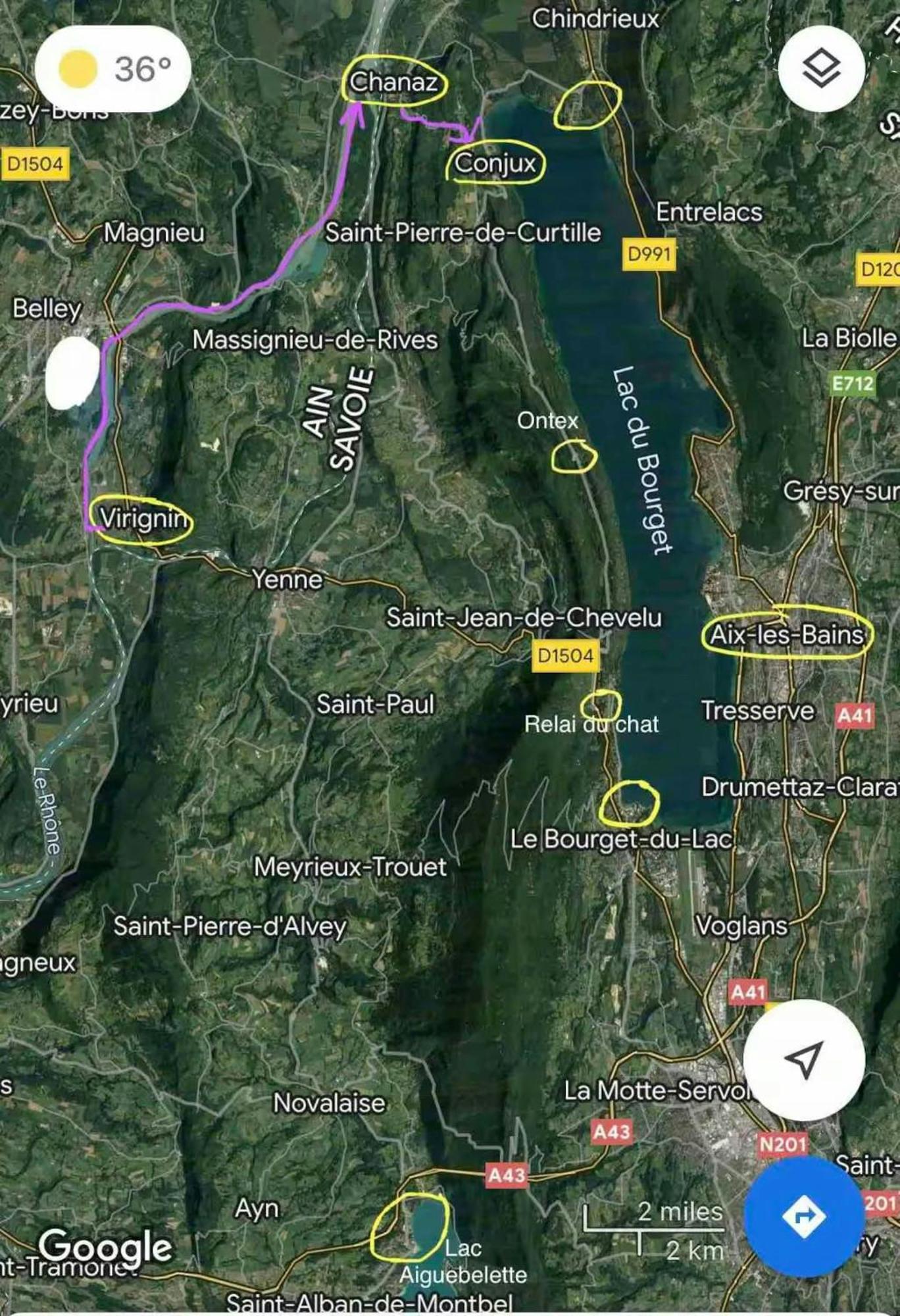 Le Coccoon Ain Apartman Virignin Kültér fotó
